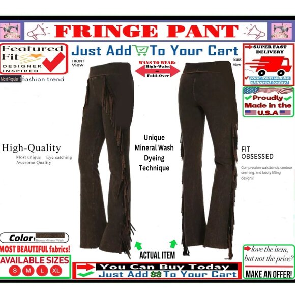 🛑 BULLY Fold Over FRINGE ➕🆒 LEGGING PANT High Waist Mineral Wash💸BUY NOW‼️🟢 - Picture 10 of 16